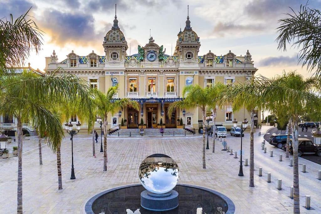 Luxueux Studio Neuf - Frontiere Monaco - Piscine - Parking Prive 外观 照片
