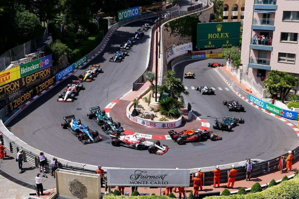 Luxueux Studio Neuf - Frontiere Monaco - Piscine - Parking Prive 外观 照片