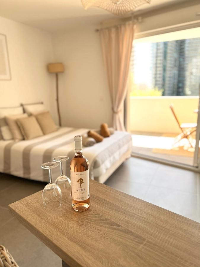 Luxueux Studio Neuf - Frontiere Monaco - Piscine - Parking Prive 外观 照片